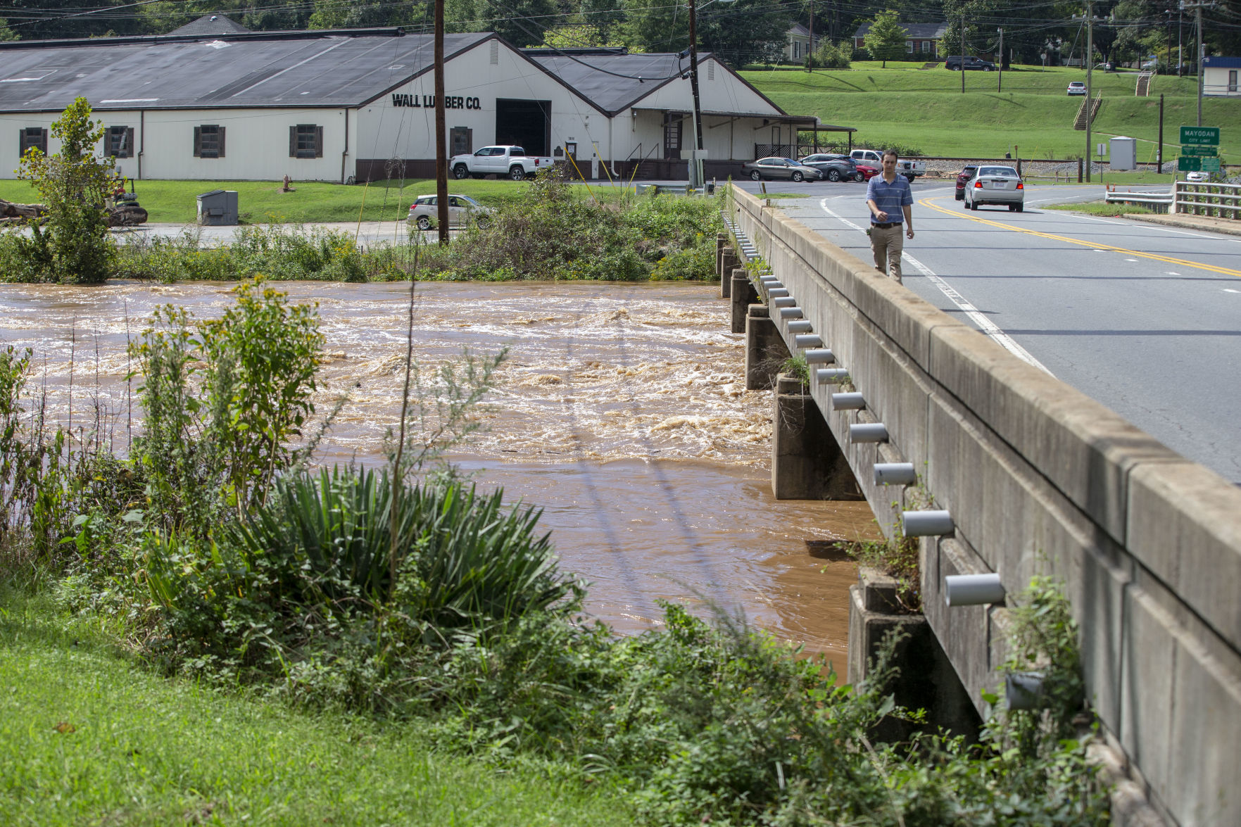 Dan River Rises and Floods Parts of Madison, Mayoden, and Pine Hall